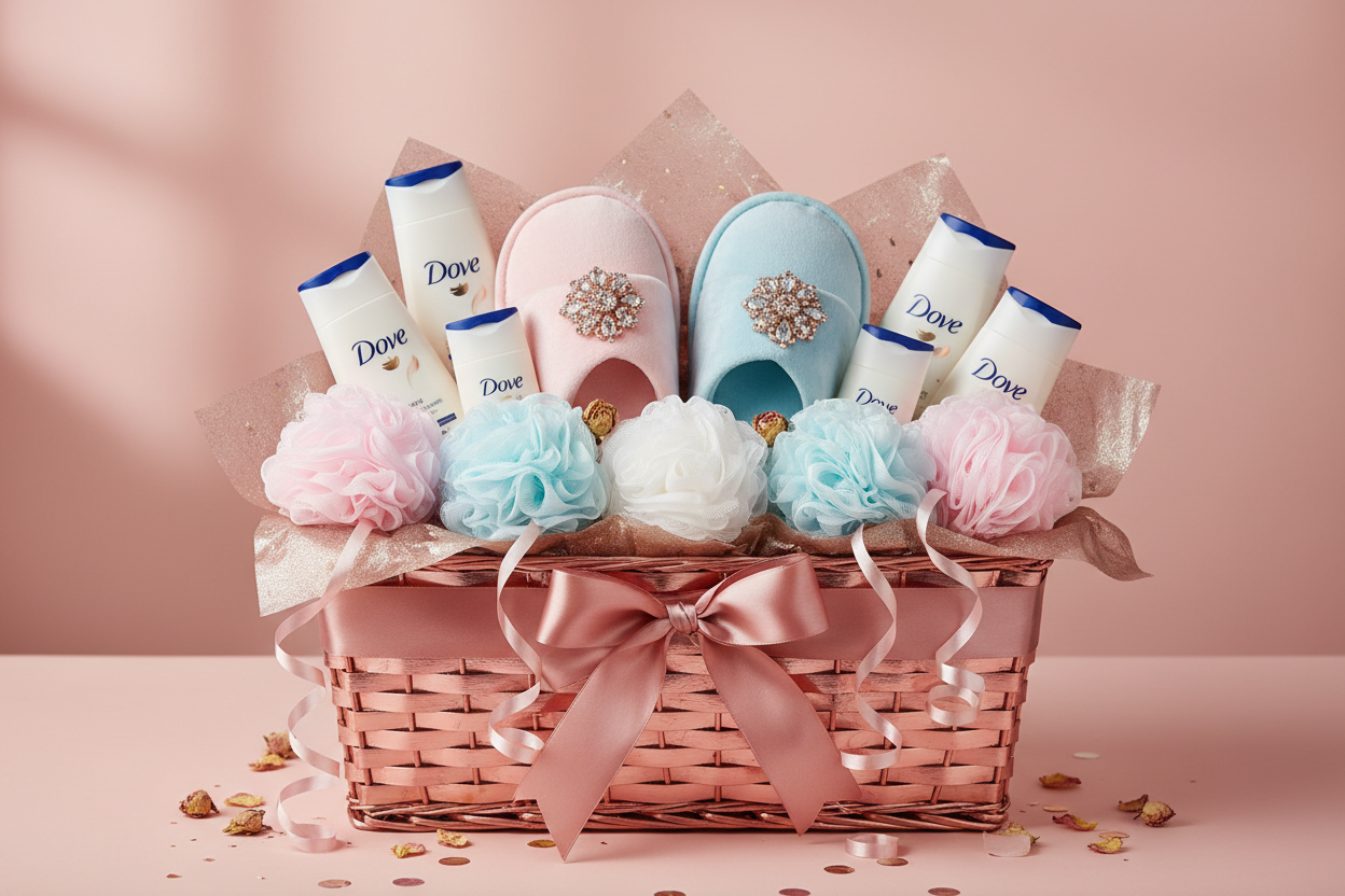 Dove gift basket
